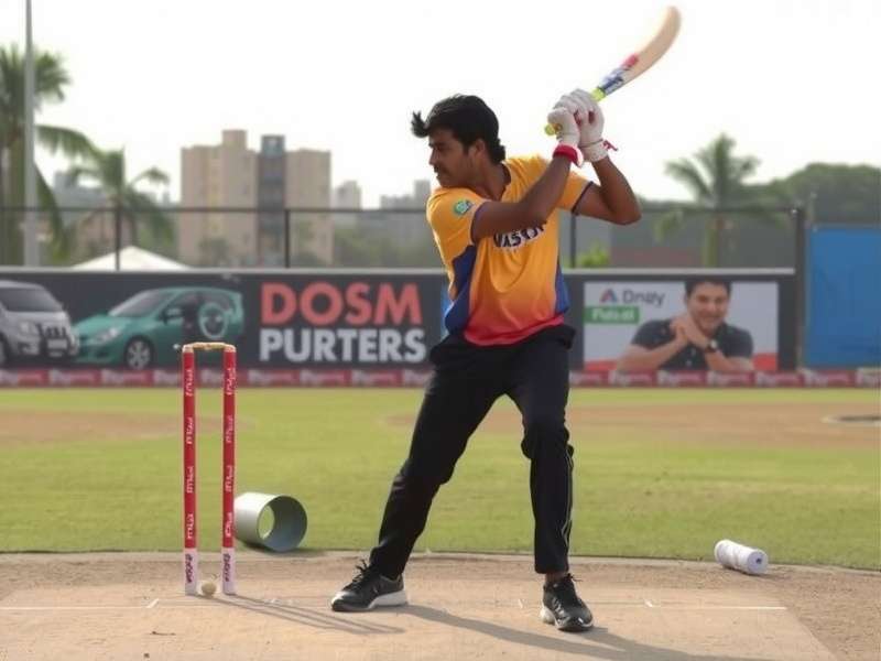 Hyderabad Hurler pro player demonstrating a bowling technique in the game